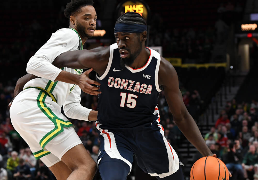 College Basketball Game Action