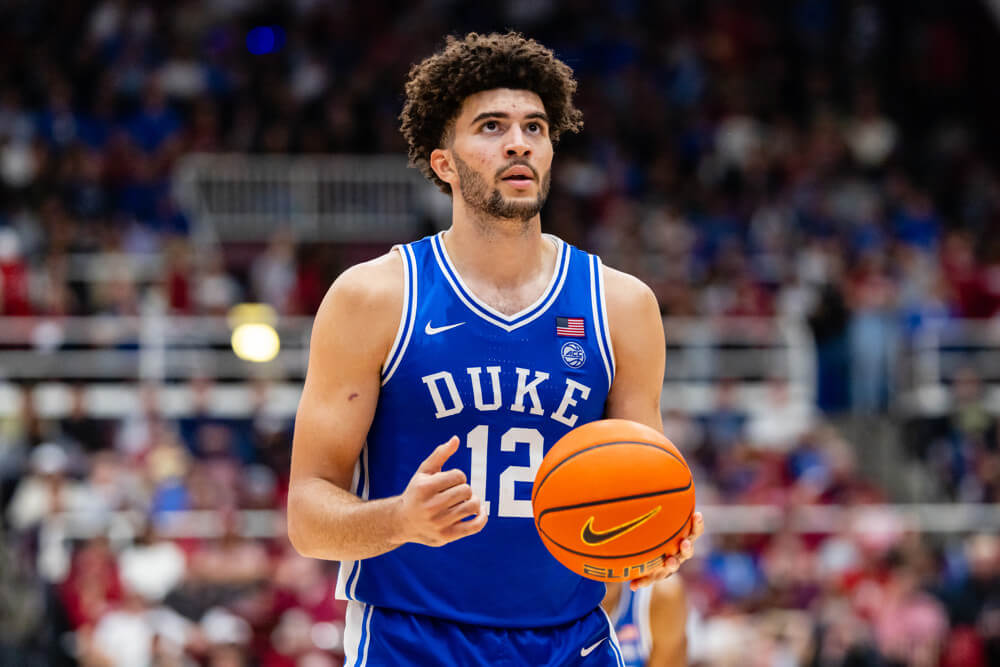 College Basketball Game Action